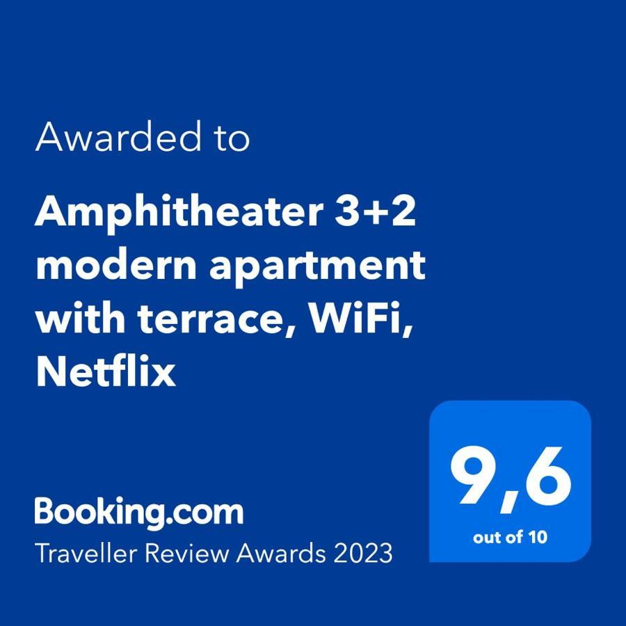 Amphitheater 3+2 Modern Apartment With Terrace, Wifi, Netflix Pula Dış mekan fotoğraf